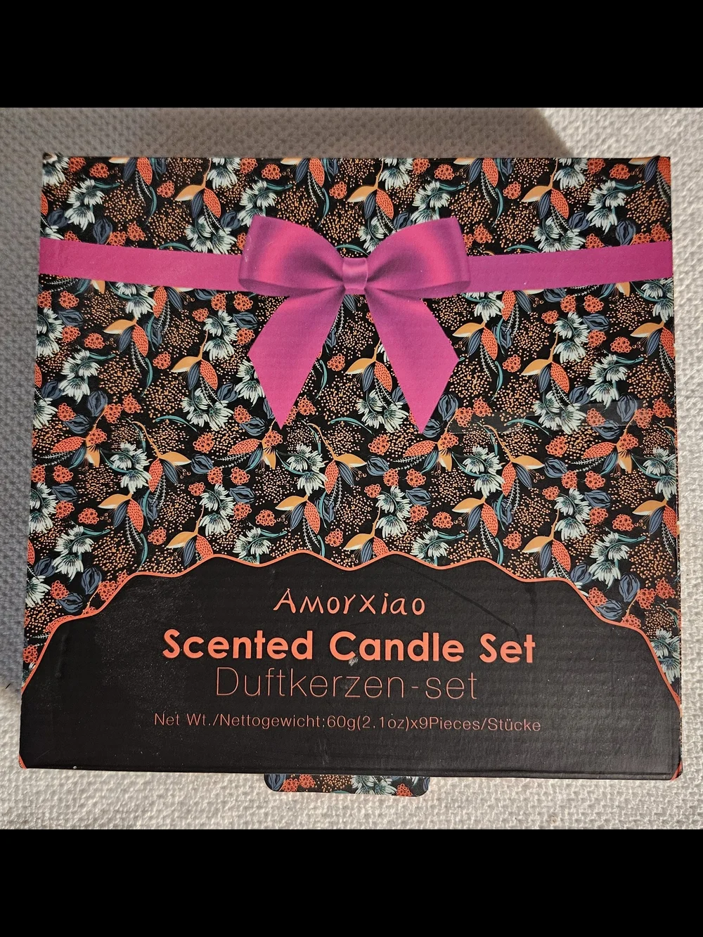 Scented Candle Set - 9 pcs - Pleasant Unique Scents